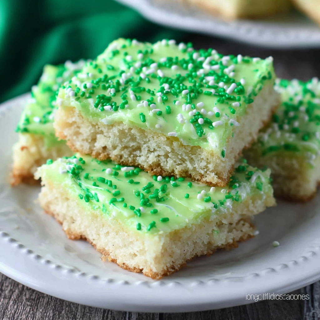 Delicious Patrick’s Day Sugar Cookie Bars Recipe
