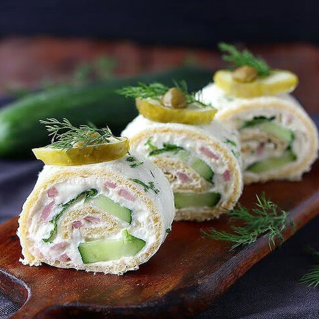Delicious Pickle Dip Roll-Ups for Snack Lovers
