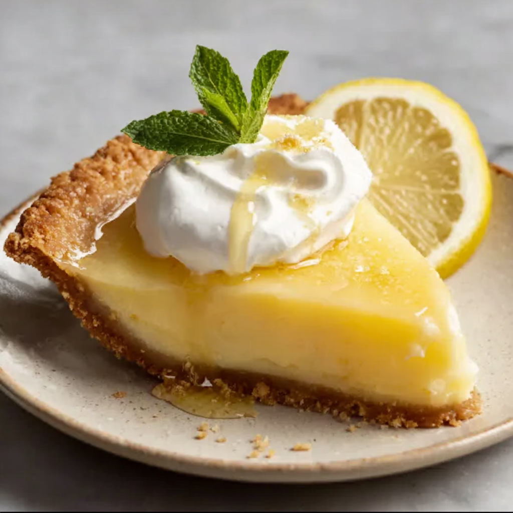 Deliciously Bright Meyer Lemon Pie Recipe