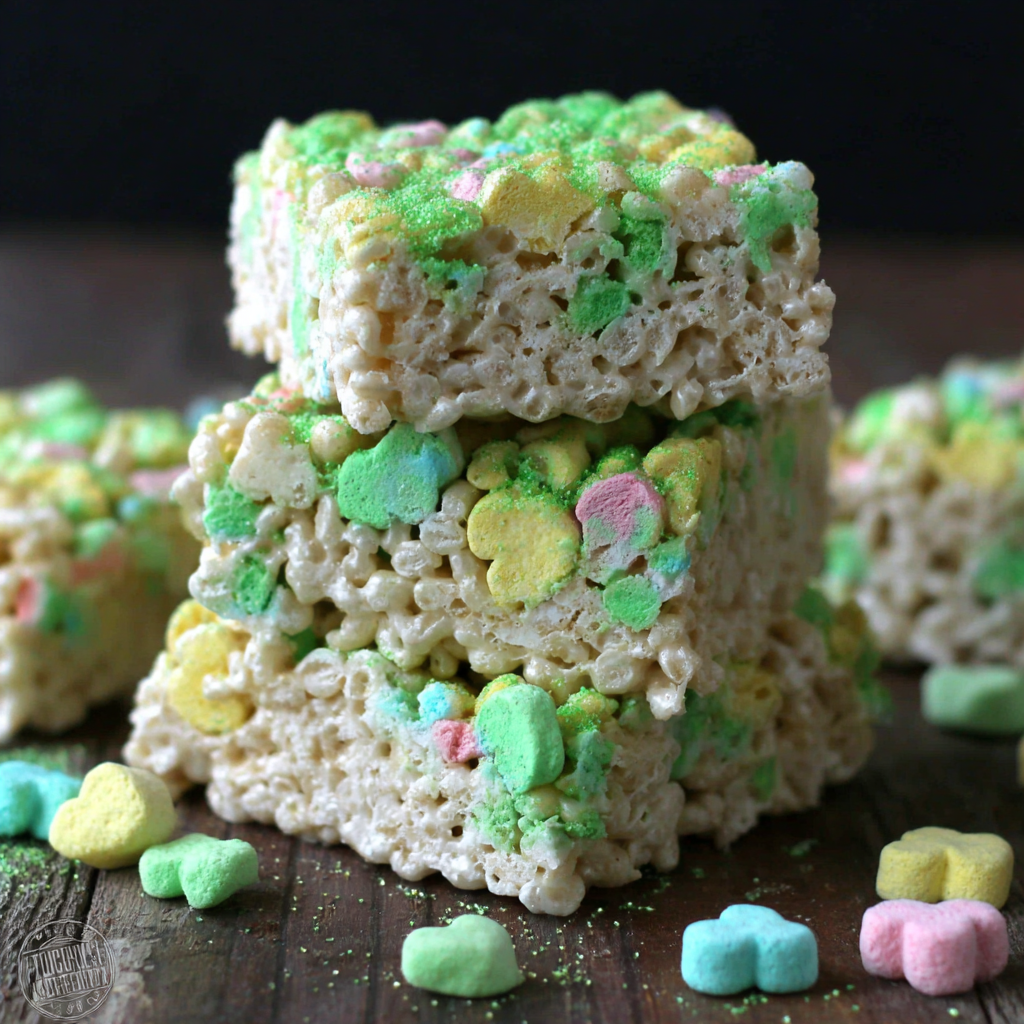 Deliciously Irresistible Lucky Charms Marshmallow Rice Krispies