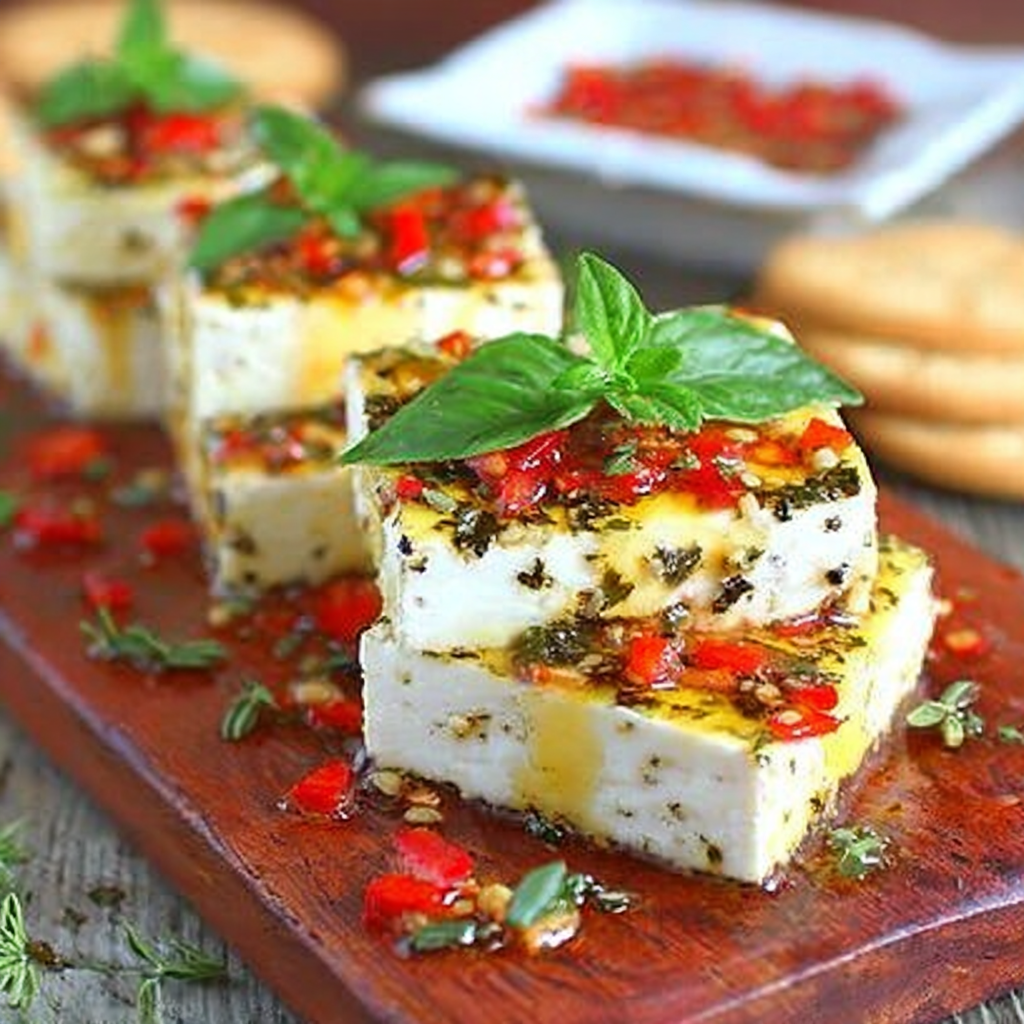 Deliciously Simple Marinated Cheese for Any Occasion