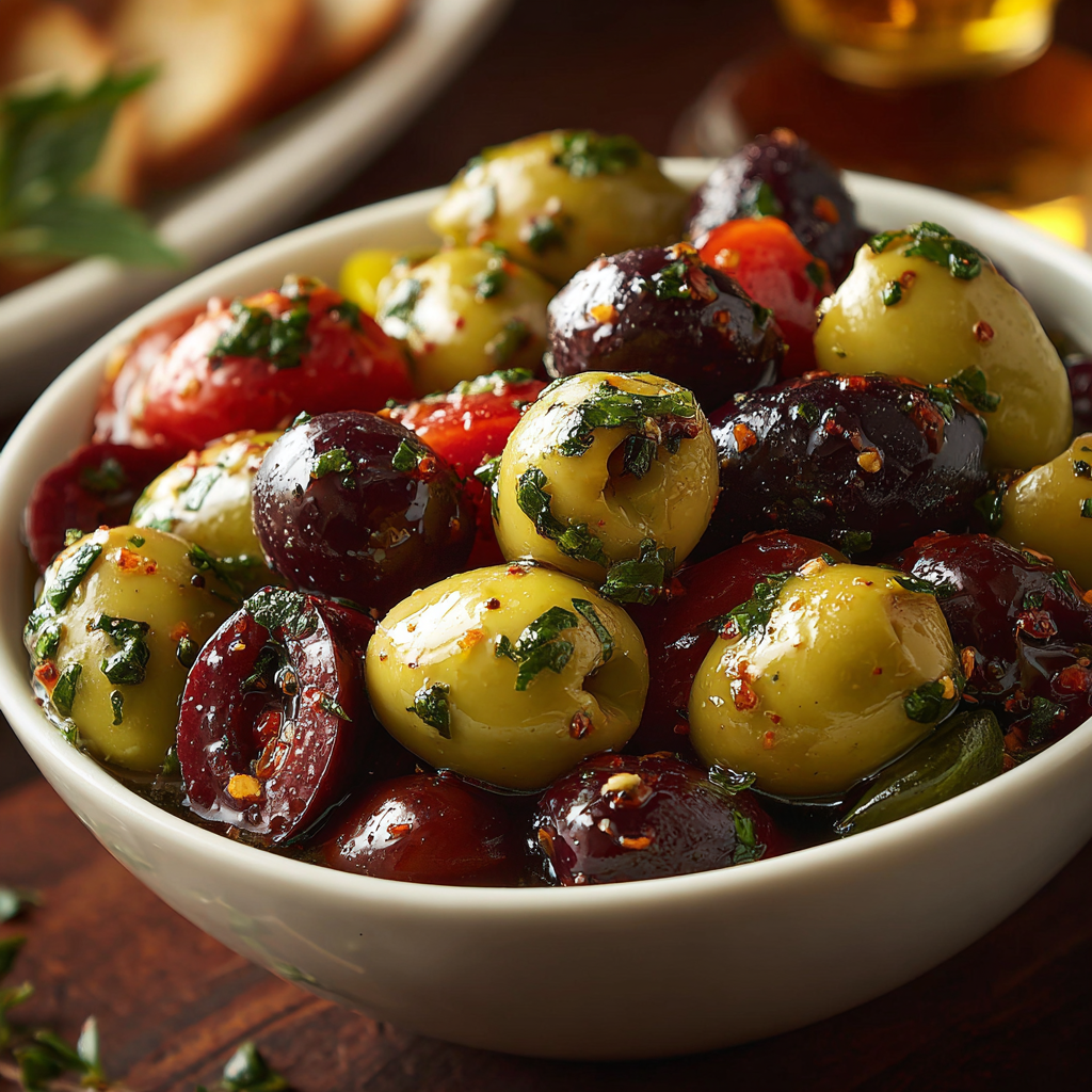 Elevate Your Appetizers with Marinated Olives