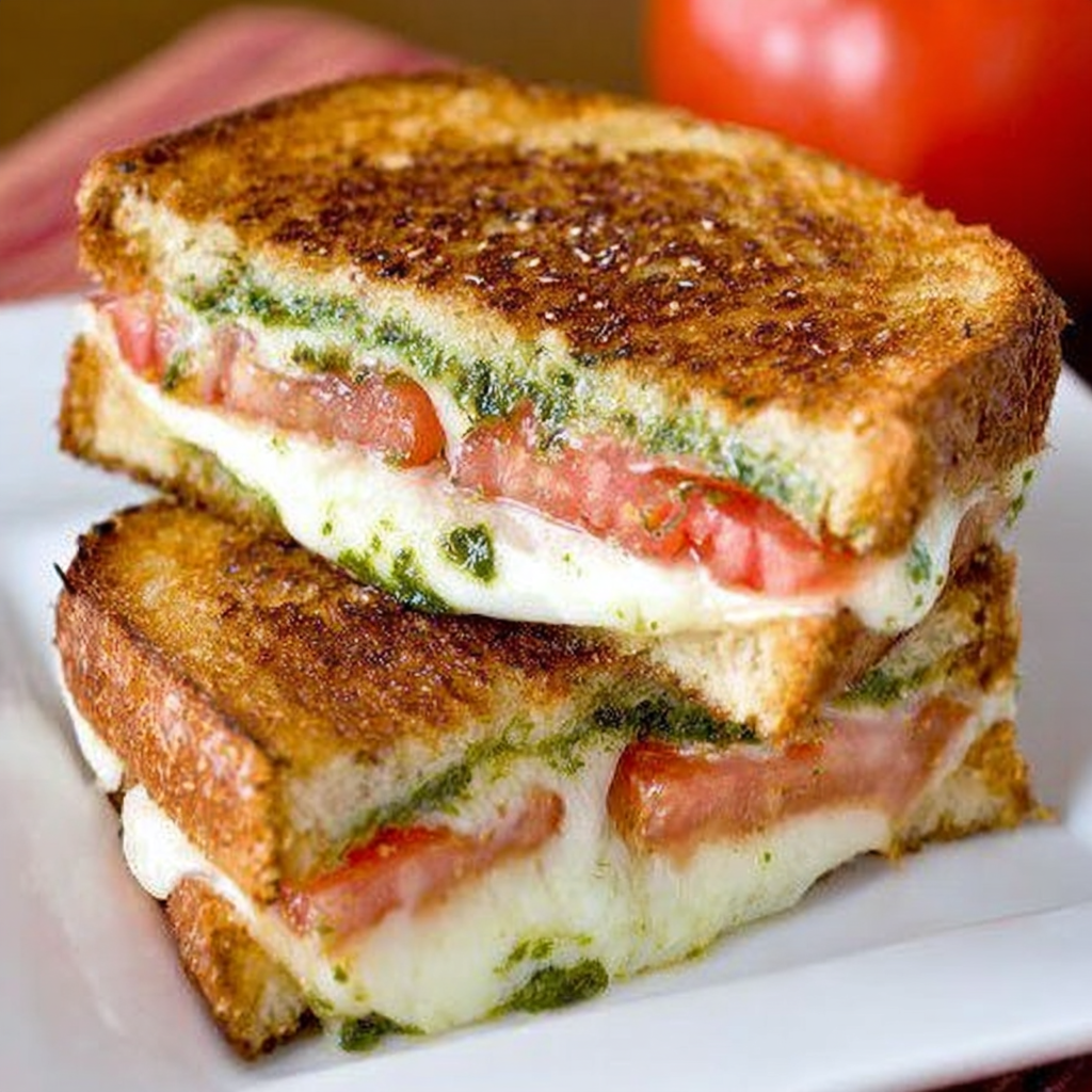 Elevate Your Lunch with a Caprese Grilled Cheese