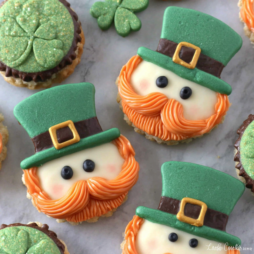 Festive Leprechaun Nutter Butter Treats Recipe