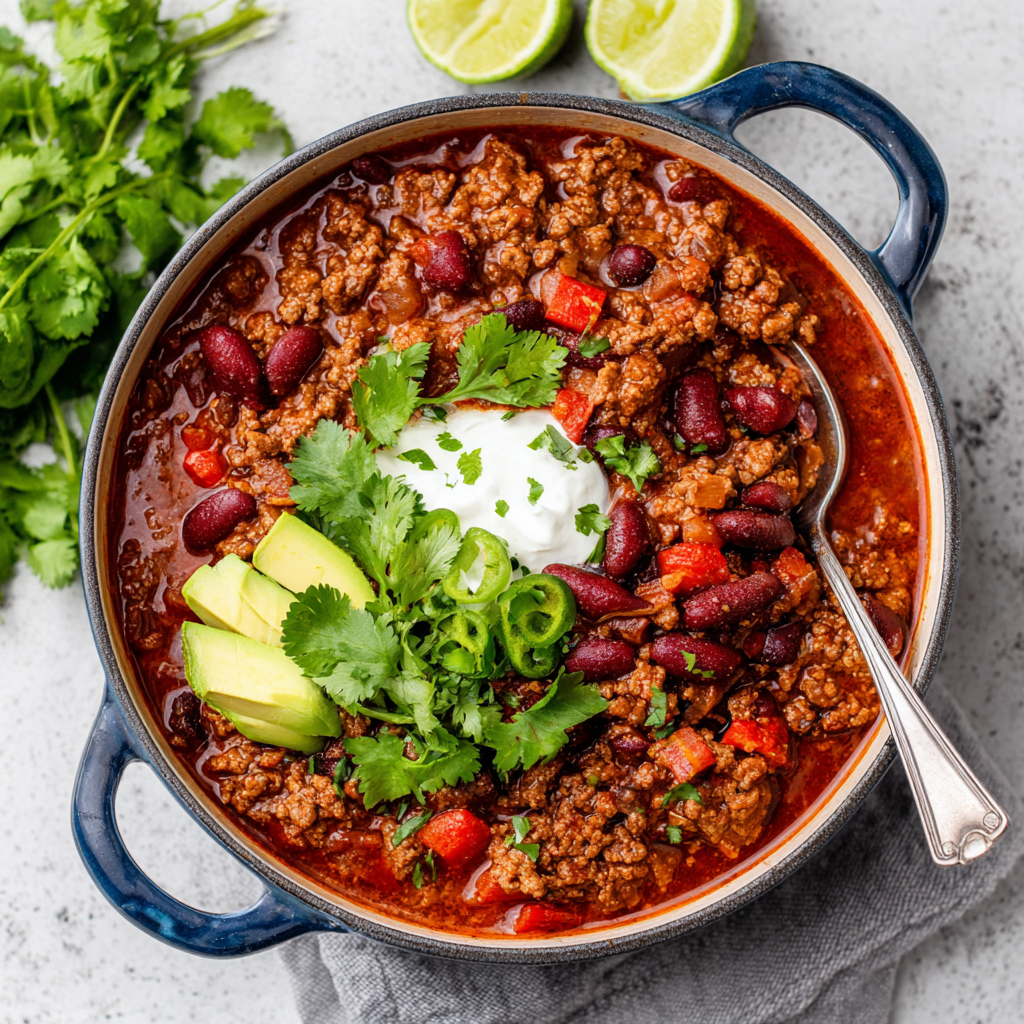 Flavorful Easy Stovetop Chili for Home Cooks