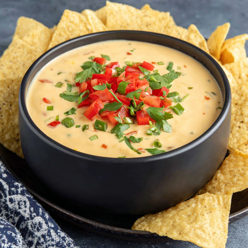 Rich and Creamy Copycat Chipotle Queso Recipe