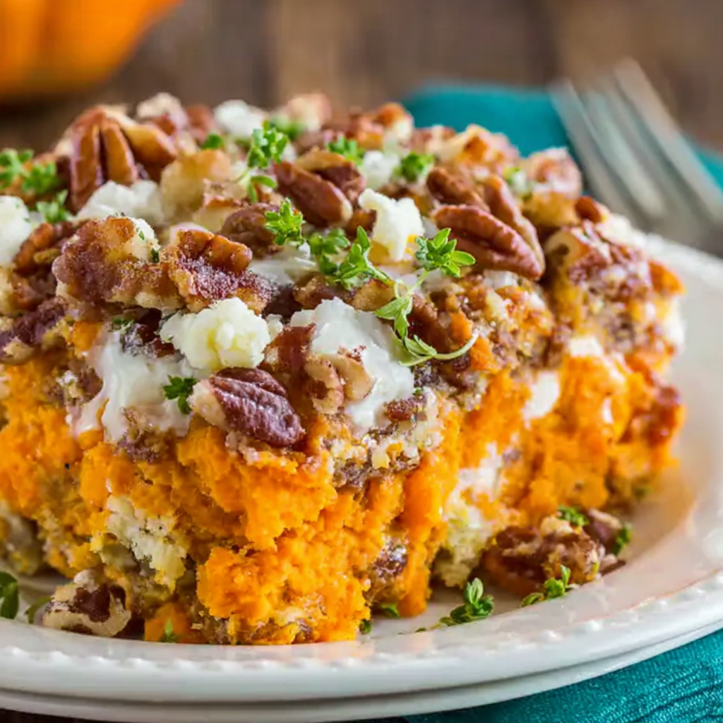 Savor the Flavor with Loaded Sweet Potato Casserole