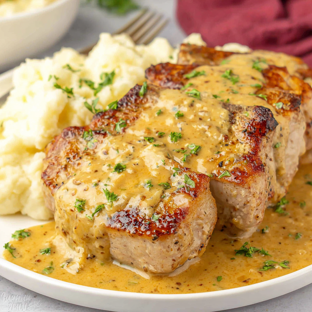Savory and Easy Crockpot Ranch Pork Chops