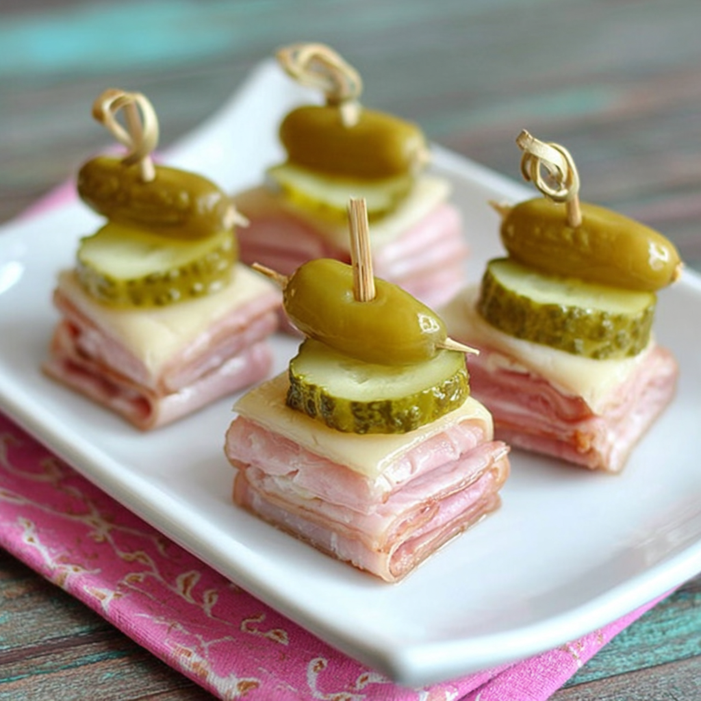 Savory Ham and Pickle Bites for Every Occasion