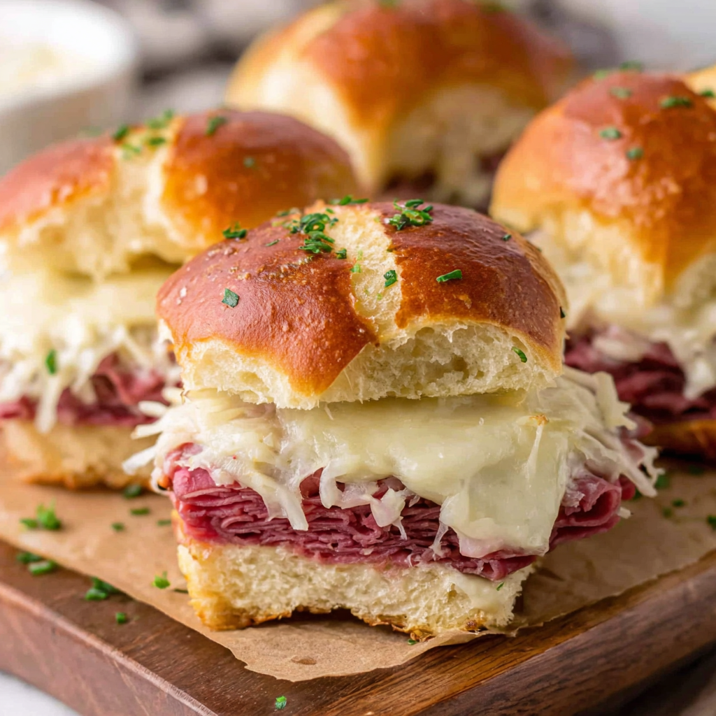 Savory Reuben Sliders Perfect for Any Gathering