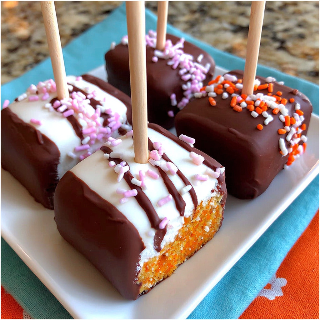 Touchdown Treats: Delicious Football Twinkie Pops