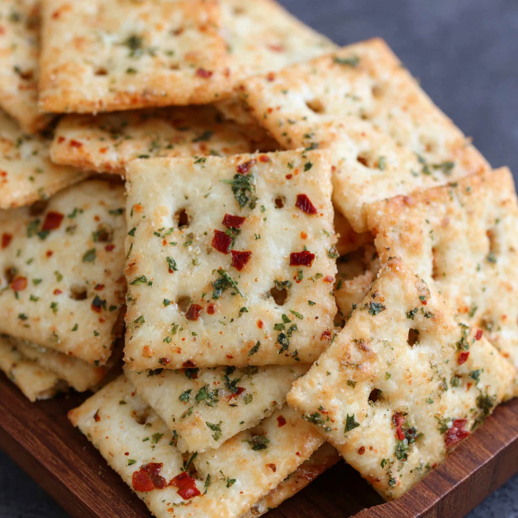 Zesty Spicy Ranch Crackers for Snack Lovers