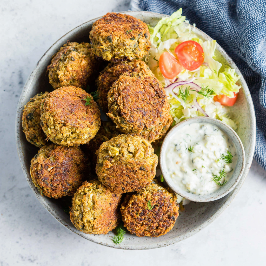 Crispy Air Fryer Falafels that Everyone Will Love