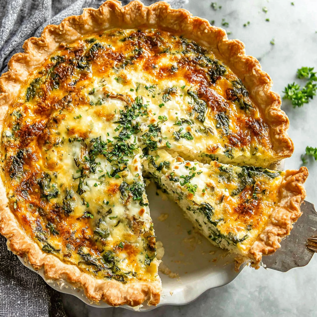 Delicious and Wholesome Vegetarian Quiche Recipe