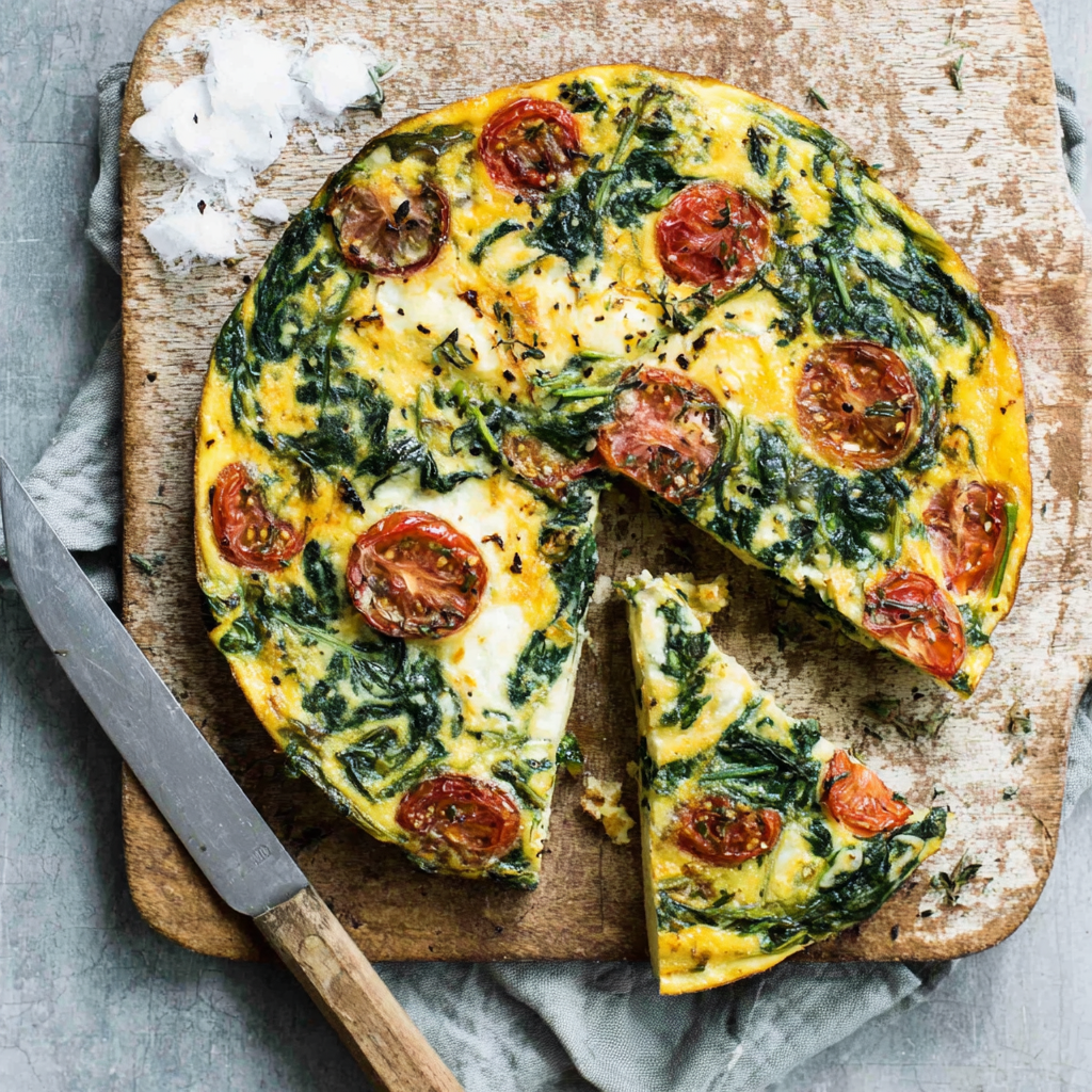 Deliciously Versatile Spinach Frittata Recipe