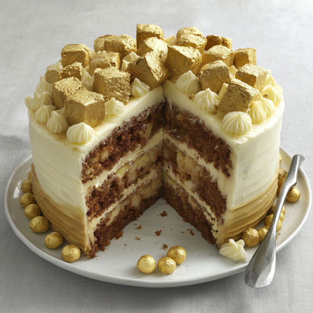 Delight in Every Slice of Pot of Gold Cake