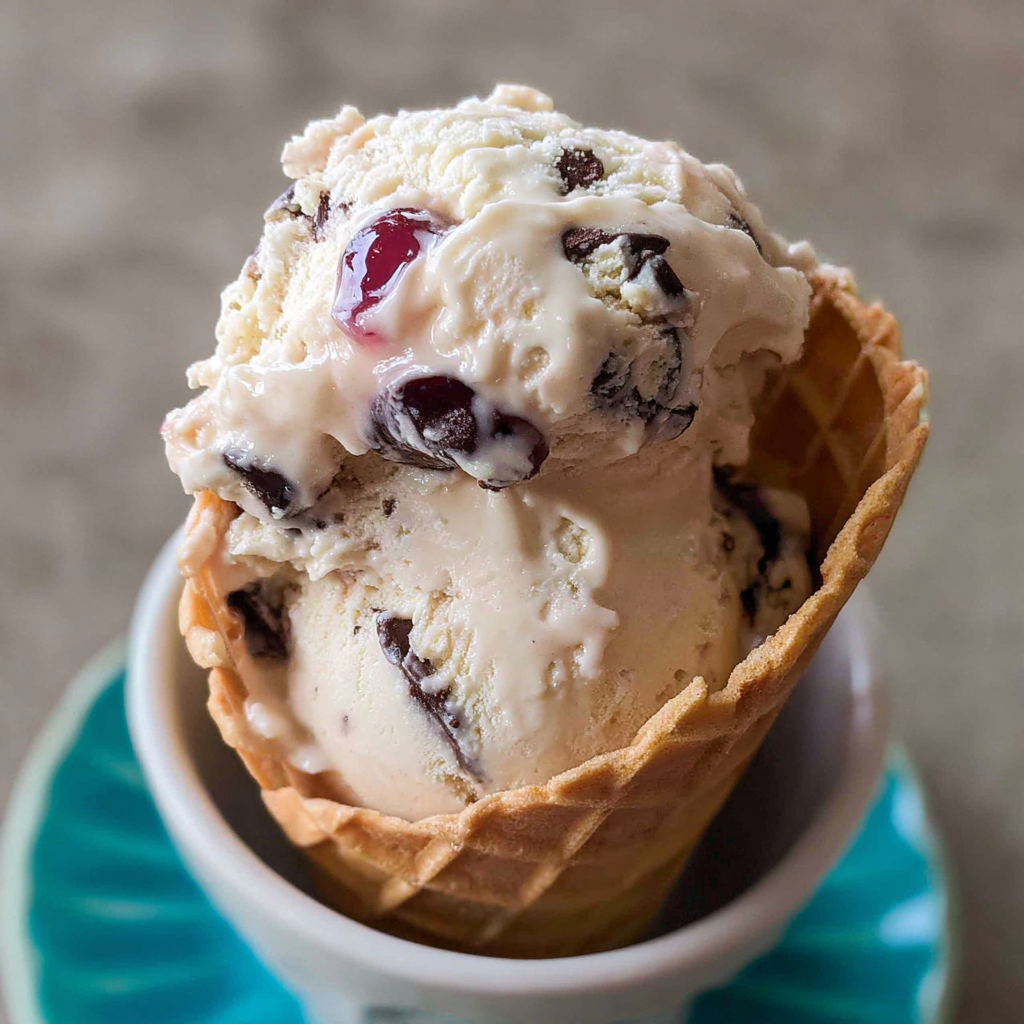 Delightful Cherry Chocolate Chip Ice Cream Recipe