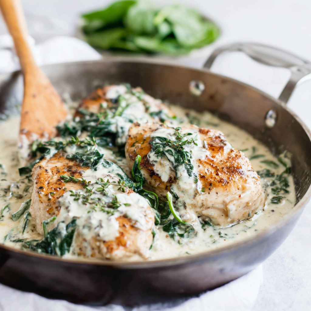 Delightful Creamy Chicken Florentine Recipe