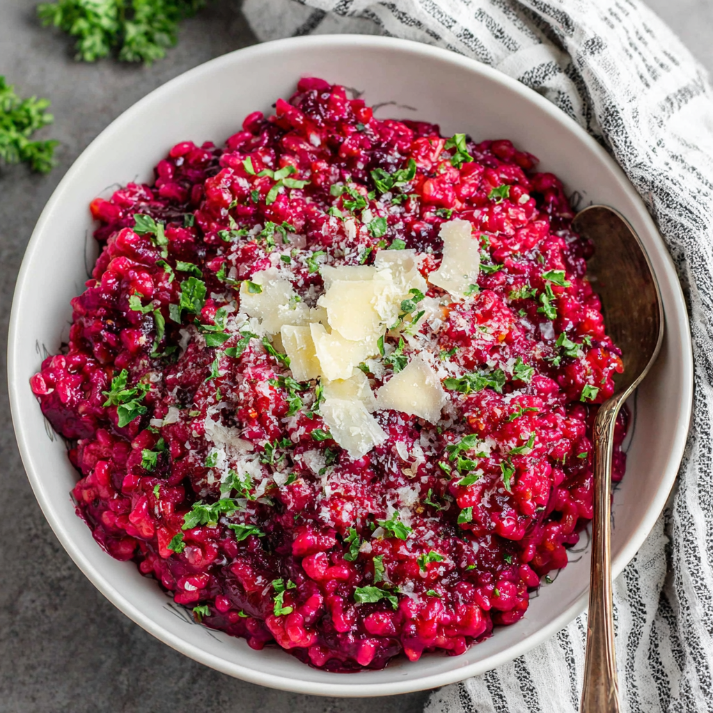 Elevate Your Dinner with Beet Risotto