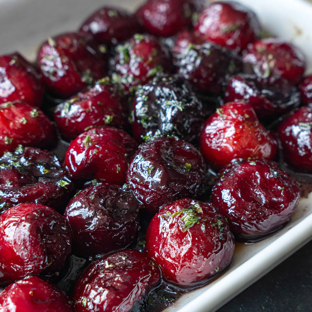 Enhancing Flavors With Roasted Cherries