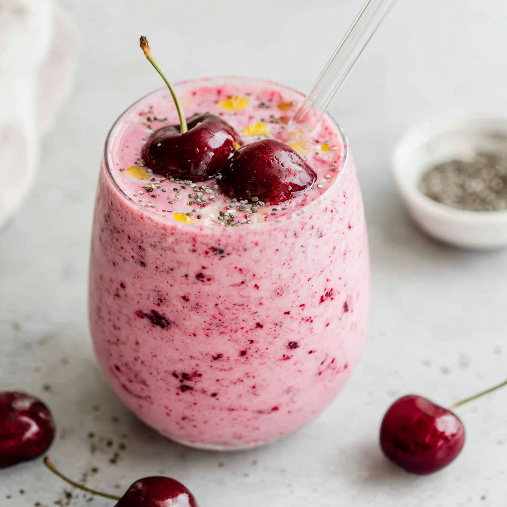 Refreshing Cherry Smoothie for Any Time of Day