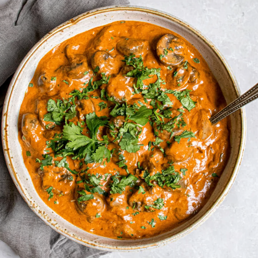 Rich and Flavorful Mushroom Masala Curry Recipe