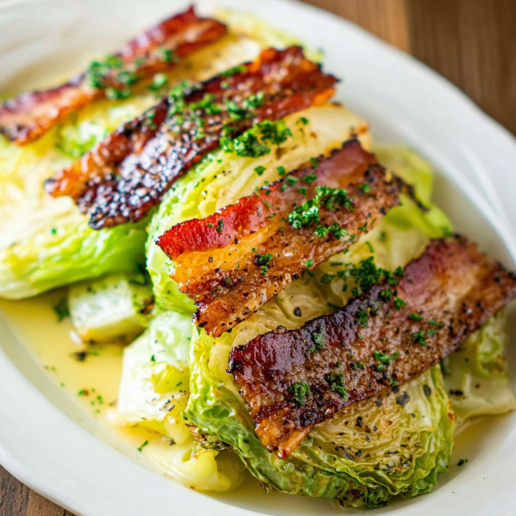 Savoring the Richness of Cabbage and Bacon