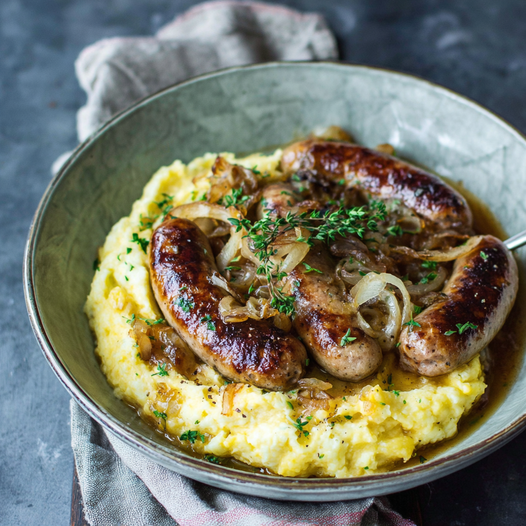 Savoring Traditional Irish Bangers and Mash