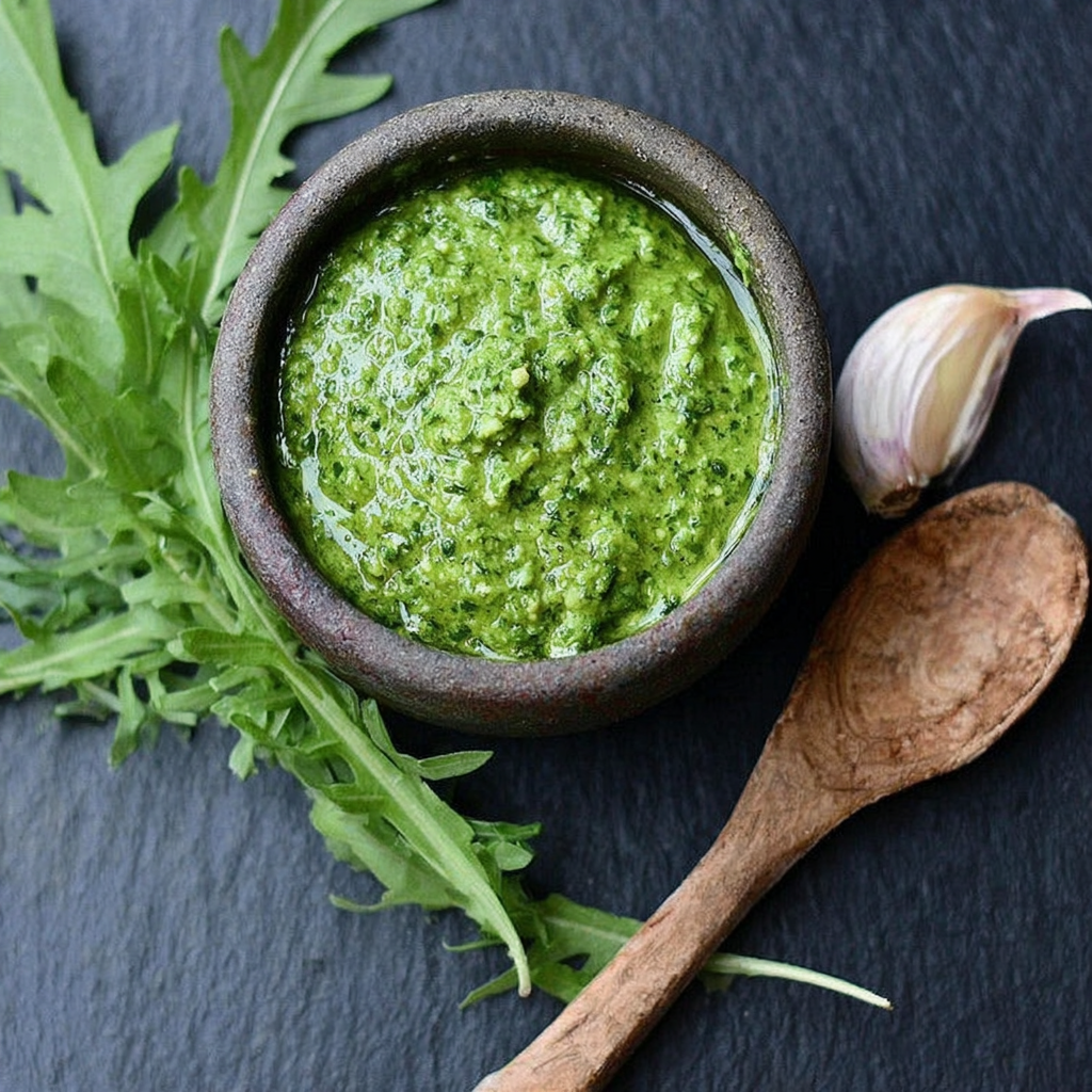 A Fresh Take on Dandelion Pesto for Home Cooks