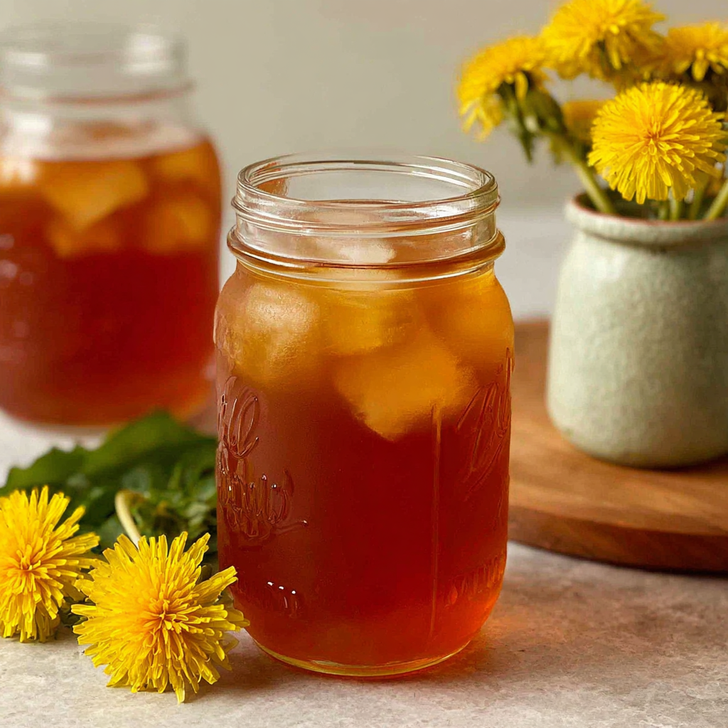 Crafting Dandelion Kombucha at Home