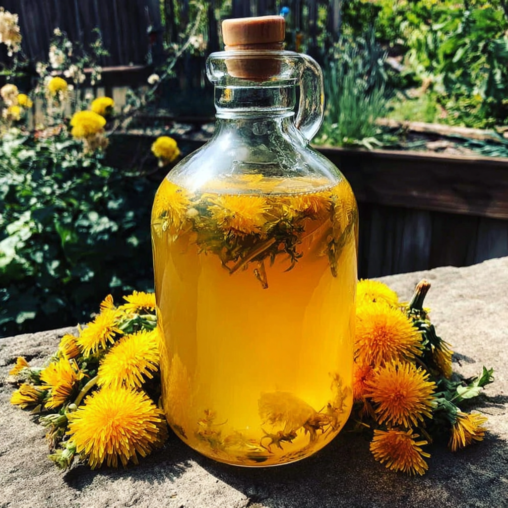 Crafting Dandelion Mead at Home with Ease