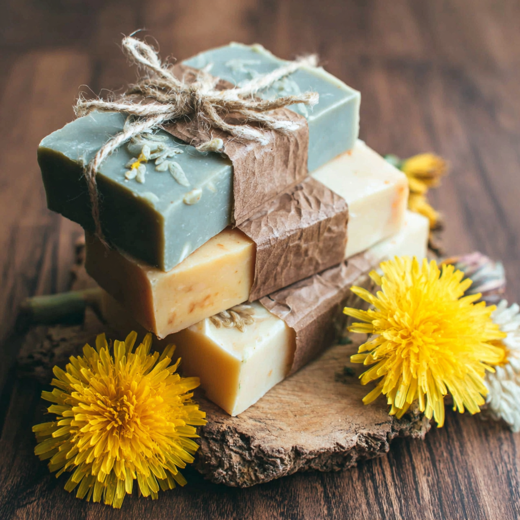 Crafting Dandelion Soap for a Natural Touch