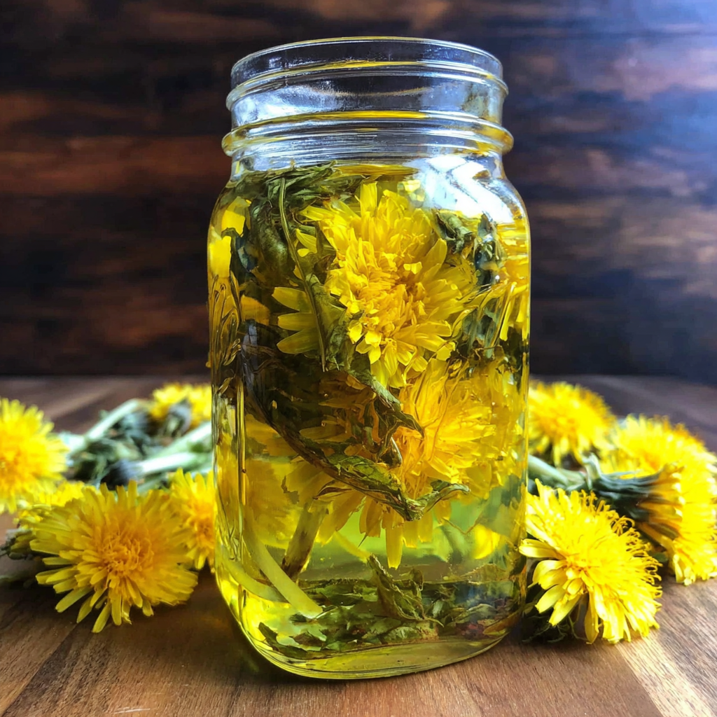 Creative Uses for Dandelion Infused Vinegar