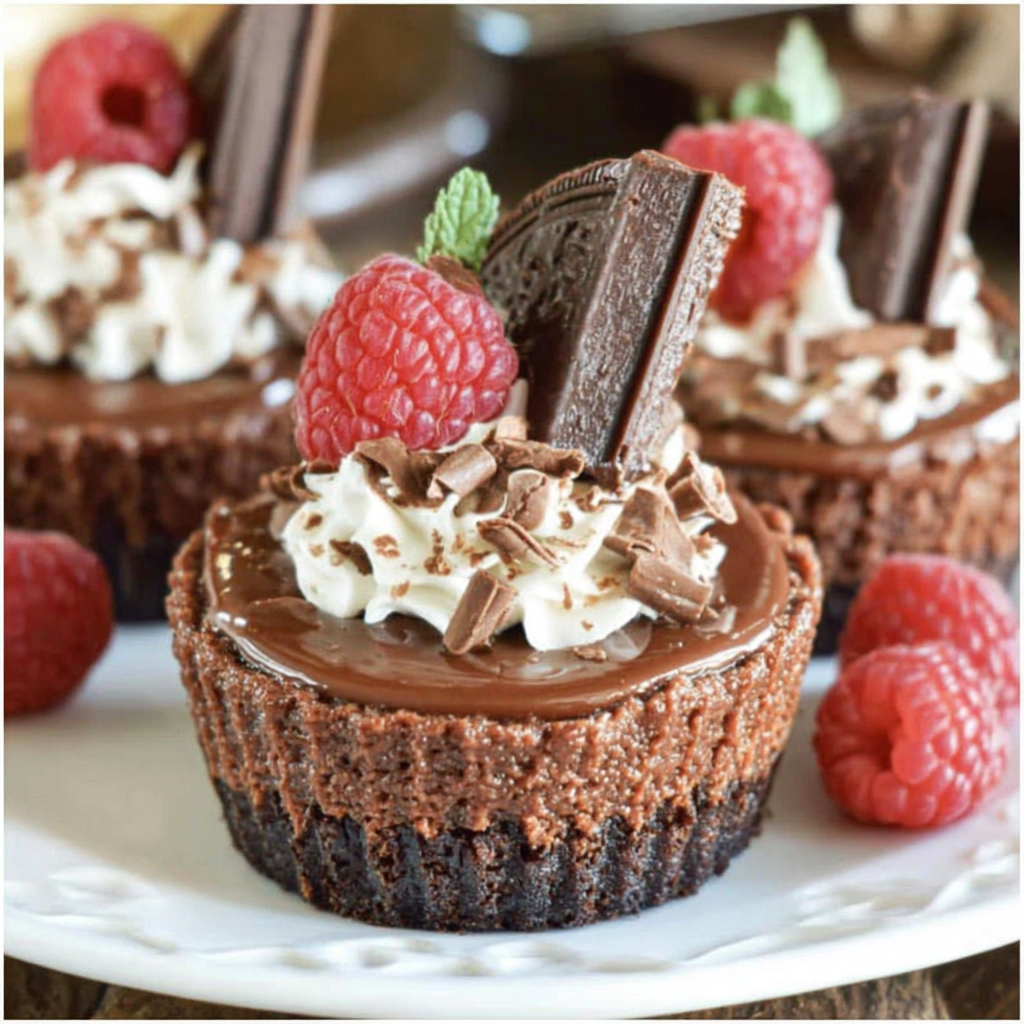 Decadent Mini Chocolate Cheesecakes to Delight Your Senses