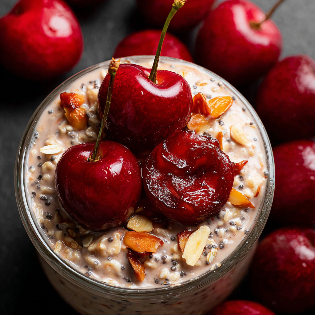 Delicious Cherry Overnight Oats for Every Palate