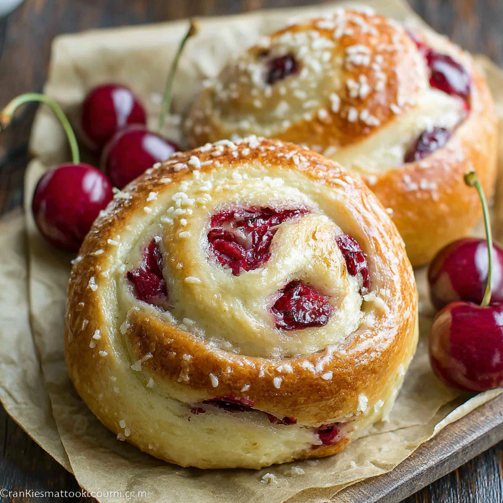 Delicious Sweet Cherry Filled Buns for Every Occasion