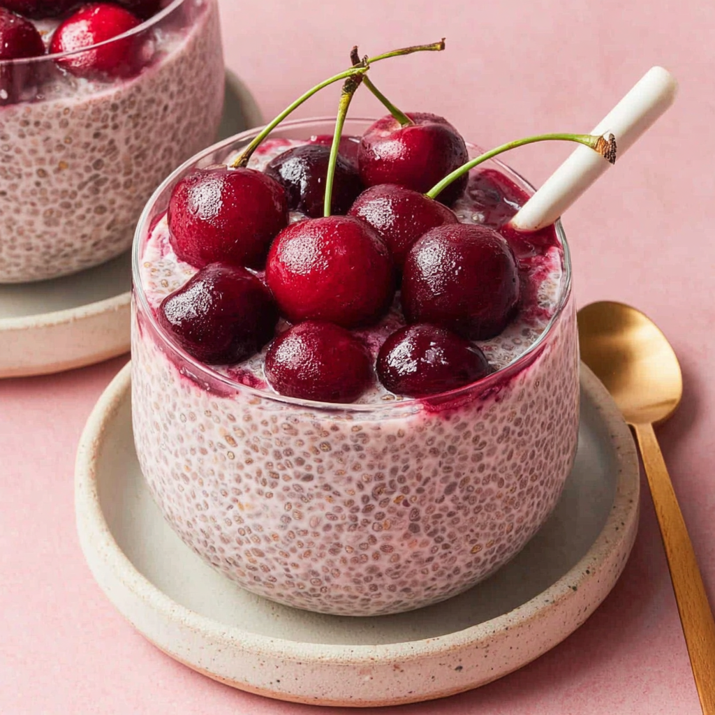 Delightful Cherry Chia Pudding Recipe
