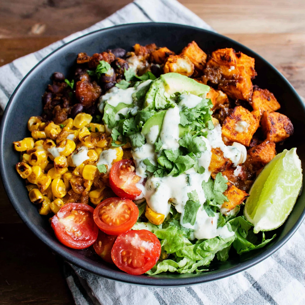 Flavor-Packed Sweet Potato Taco Bowl Recipe
