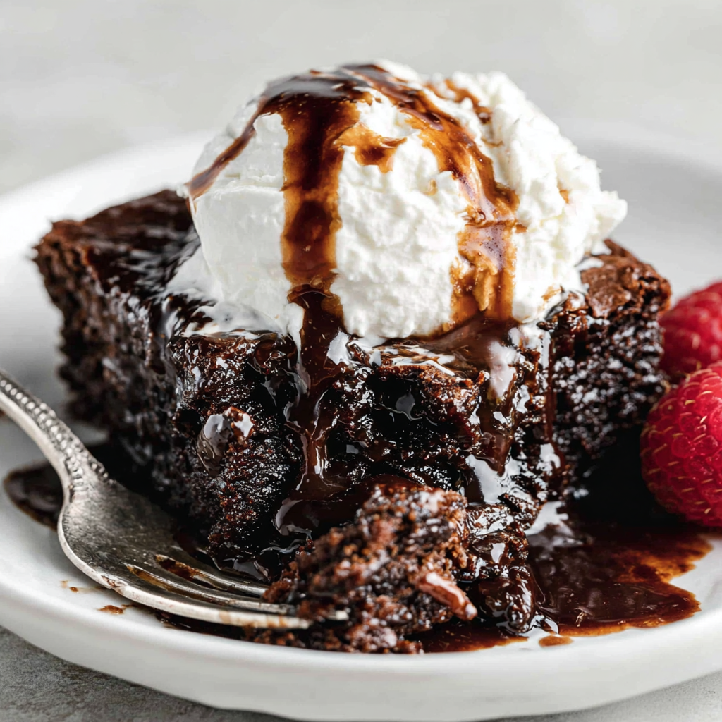 Indulge in Decadence with Hot Fudge Cake
