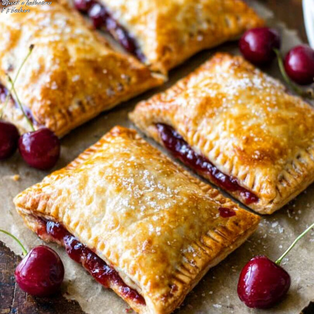 Indulge in Homemade Cherry Pastry Pies
