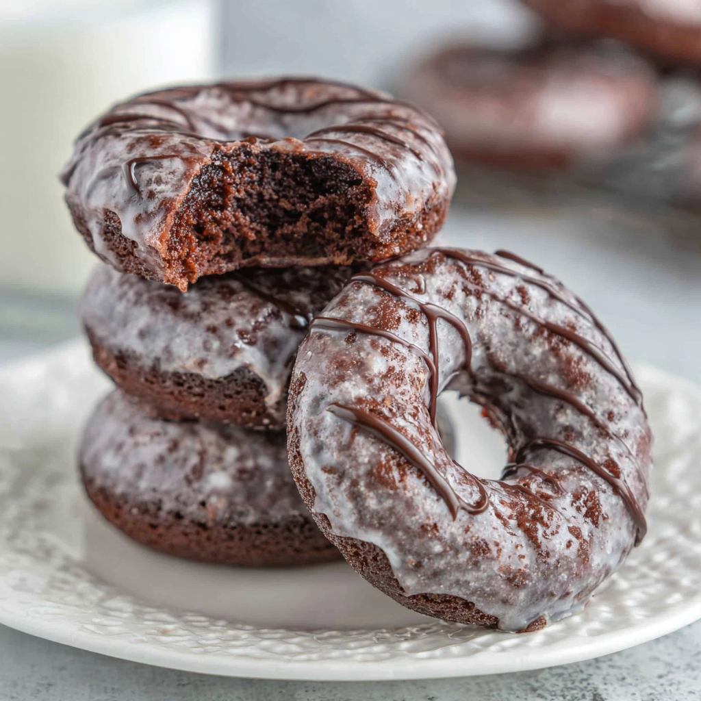 Indulge in Rich and Decadent Chocolate Donuts