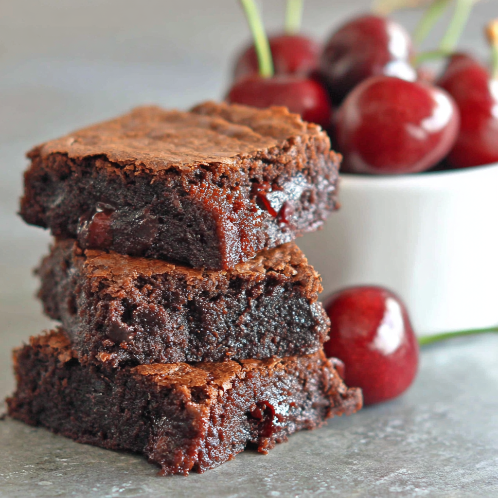 Indulgent Roasted Cherry Brownies for Cozy Evenings