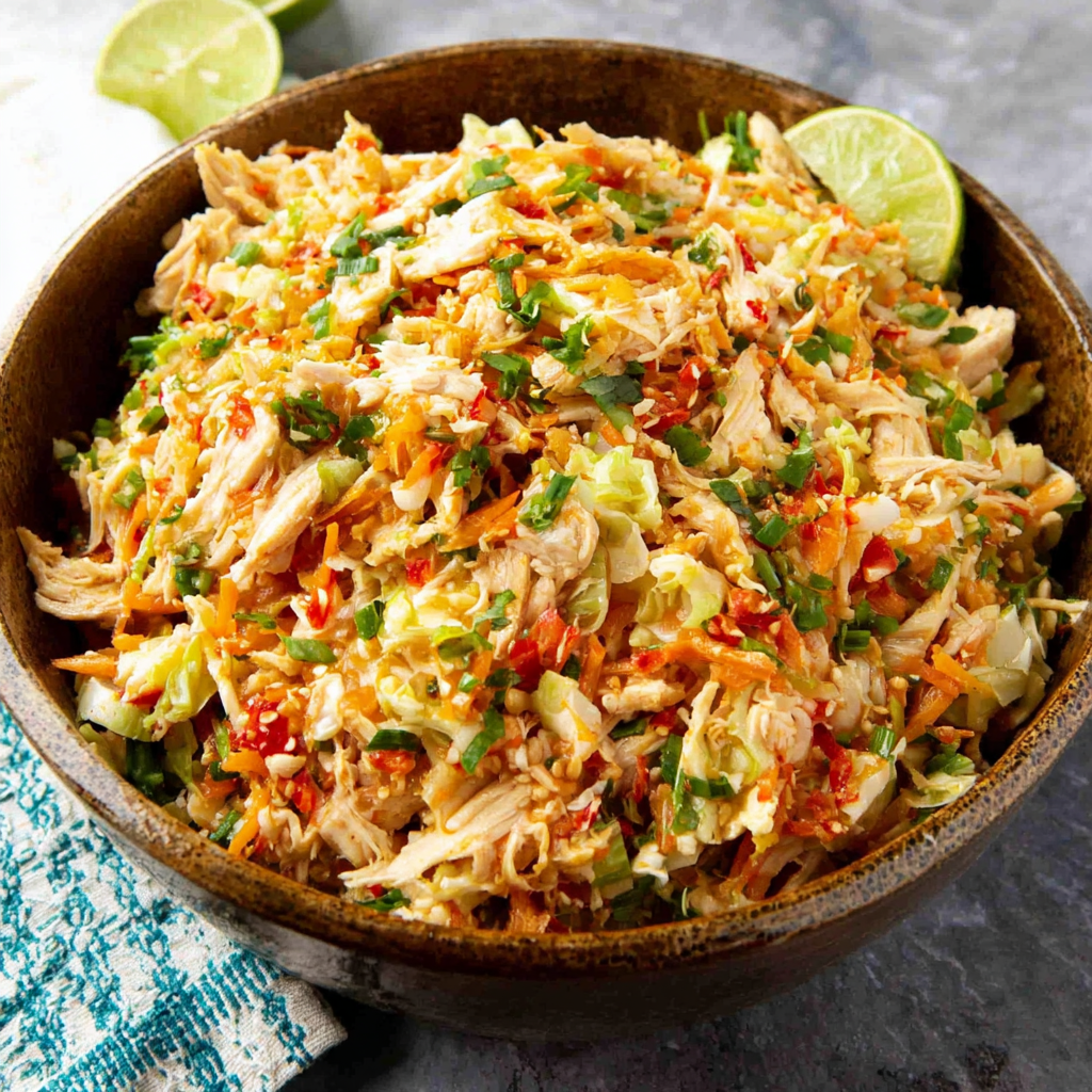 Refreshing Indonesian Chicken Salad Recipe to Brighten Your Day