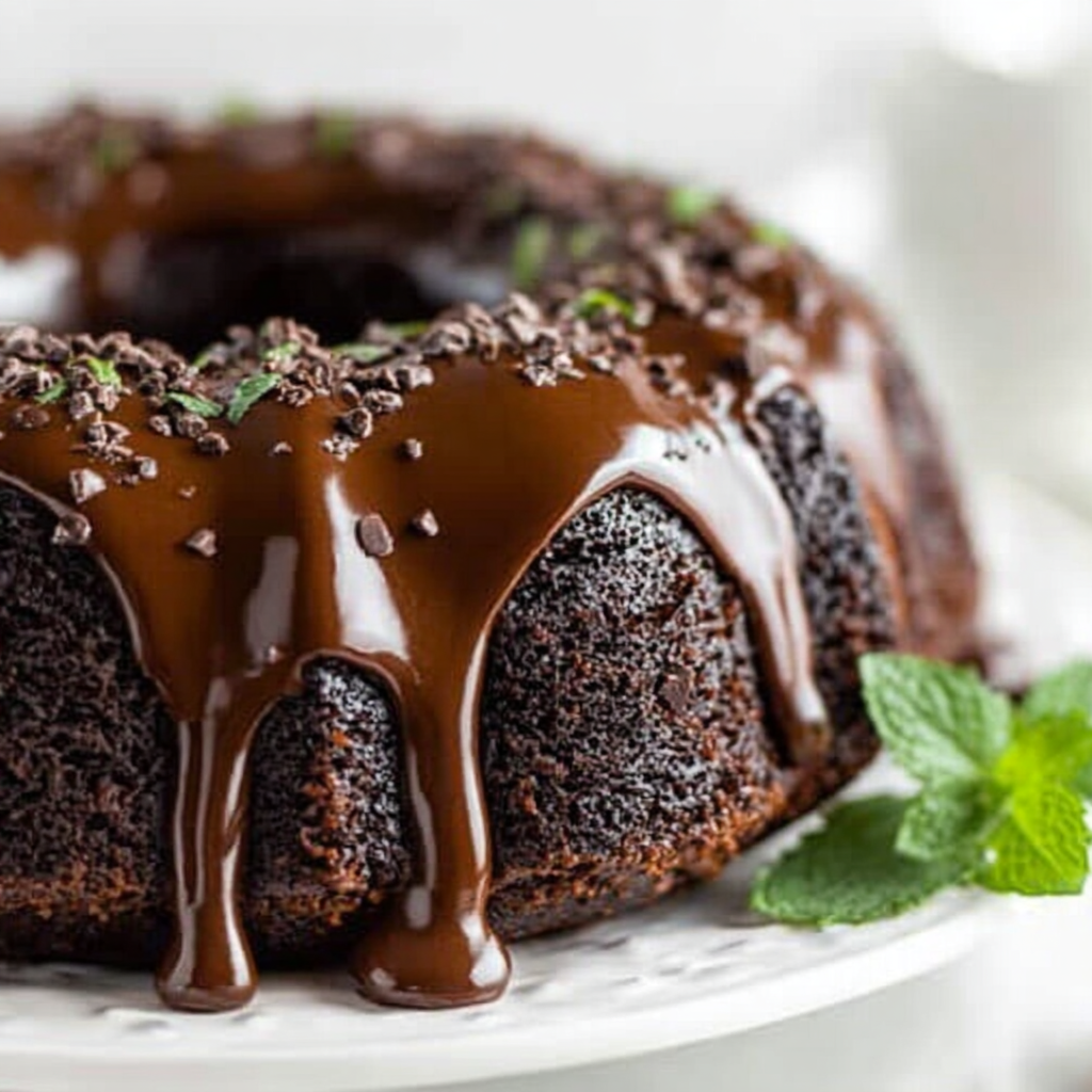 Rich and Decadent Chocolate Bundt Cake Dessert