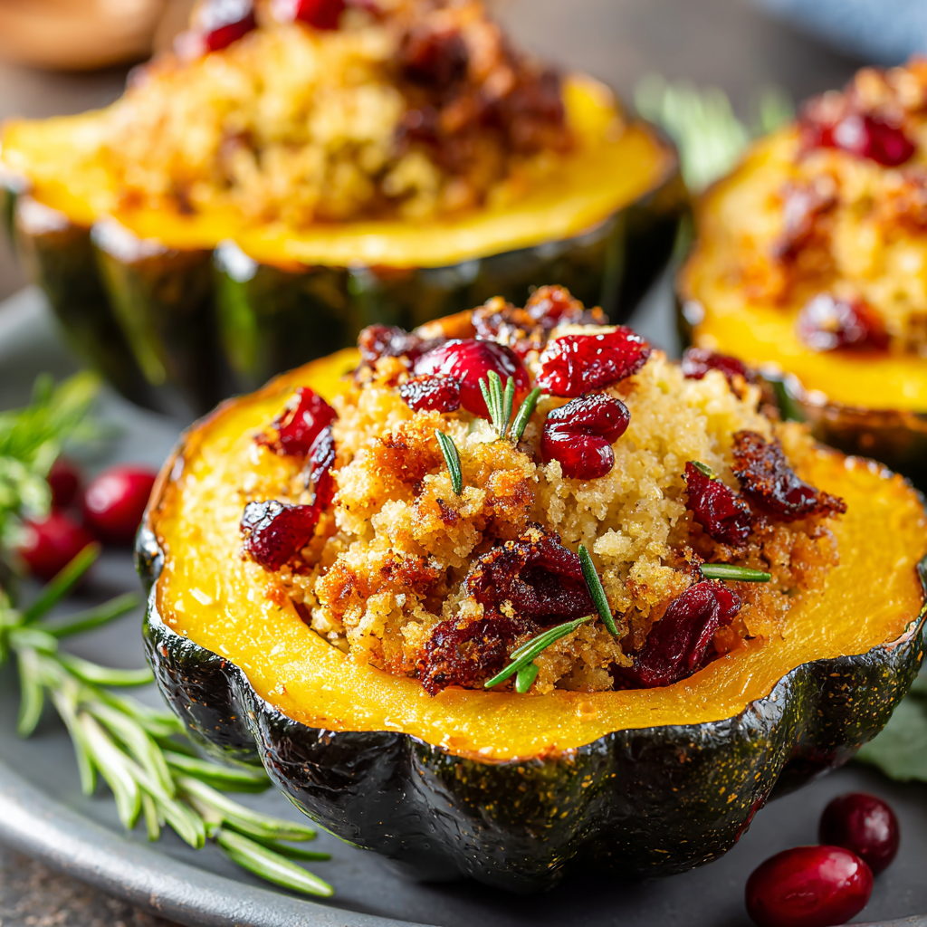 Savor the Season with Irresistible Stuffed Acorn Squash