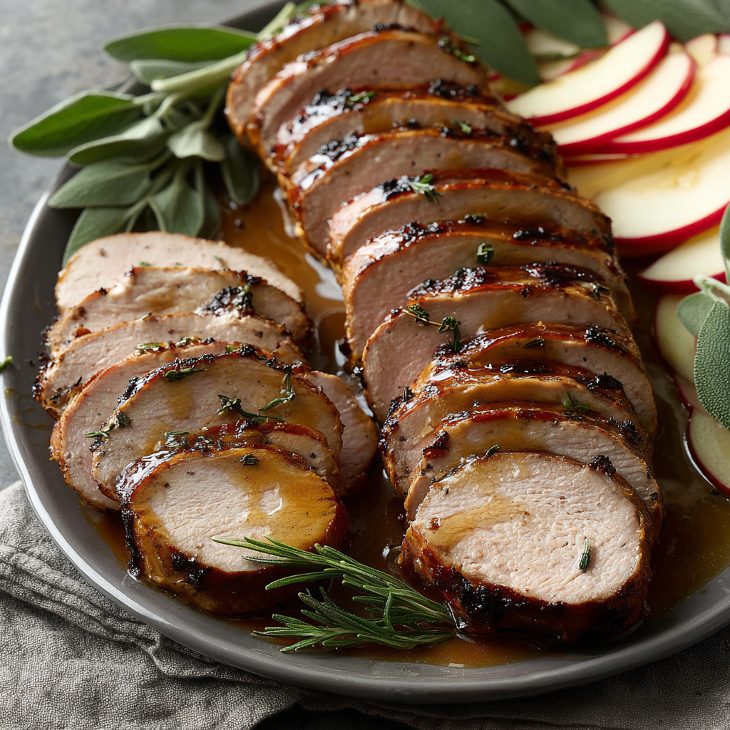 Savoring Apple and Sage Pork Tenderloin Perfection