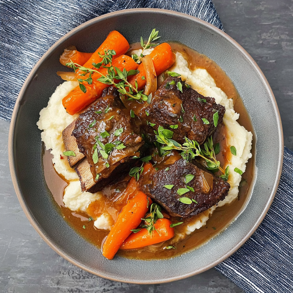 Tender Slow-Cooker Short Ribs for Cozy Dinners